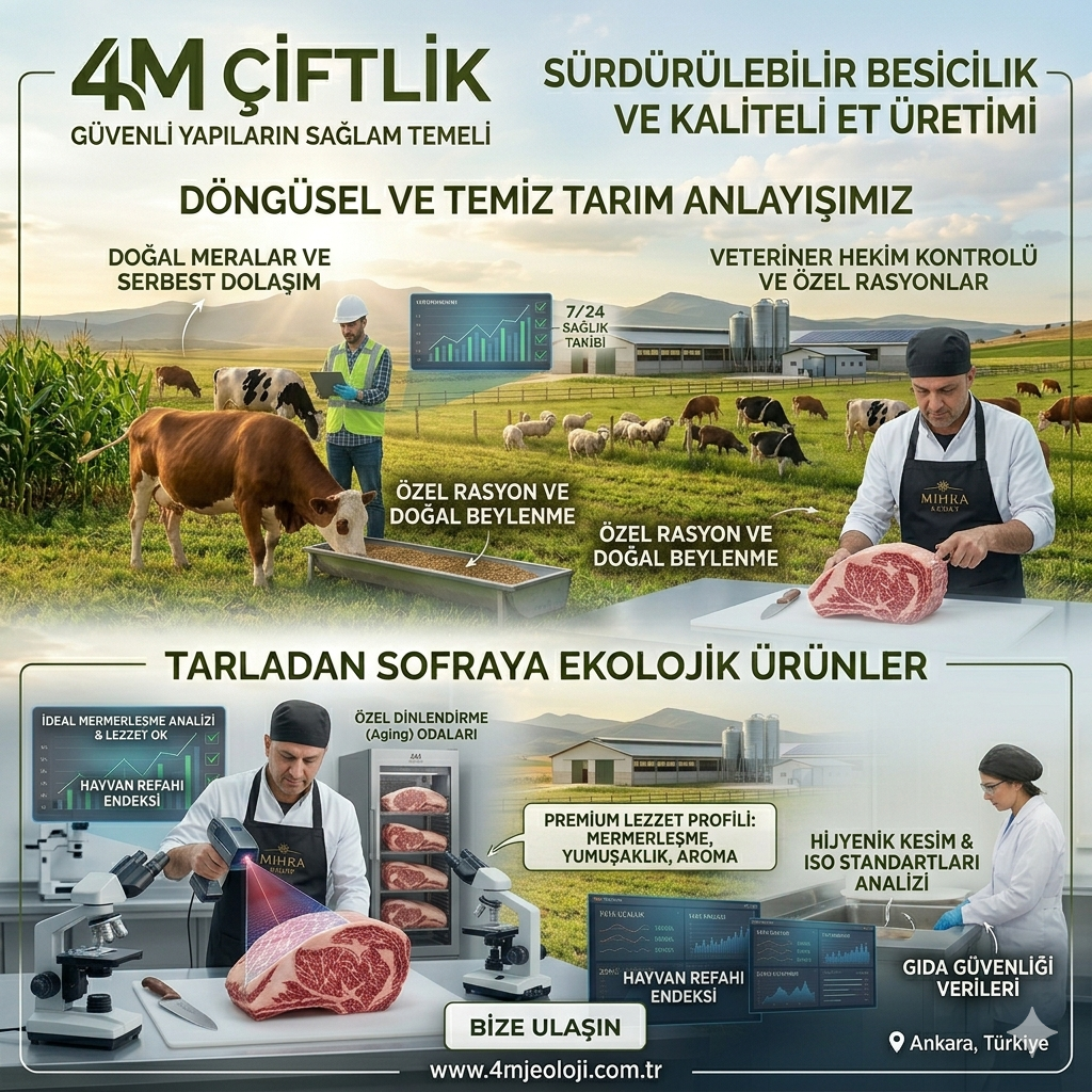 Sürdürülebilir Besicilik ve Kaliteli Et Üretimi: Ustalık İsteyen Menülerin Vazgeçilmez Lezzeti